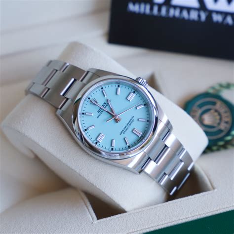 rolex baby blue|rolex oyster chronometer watches price.